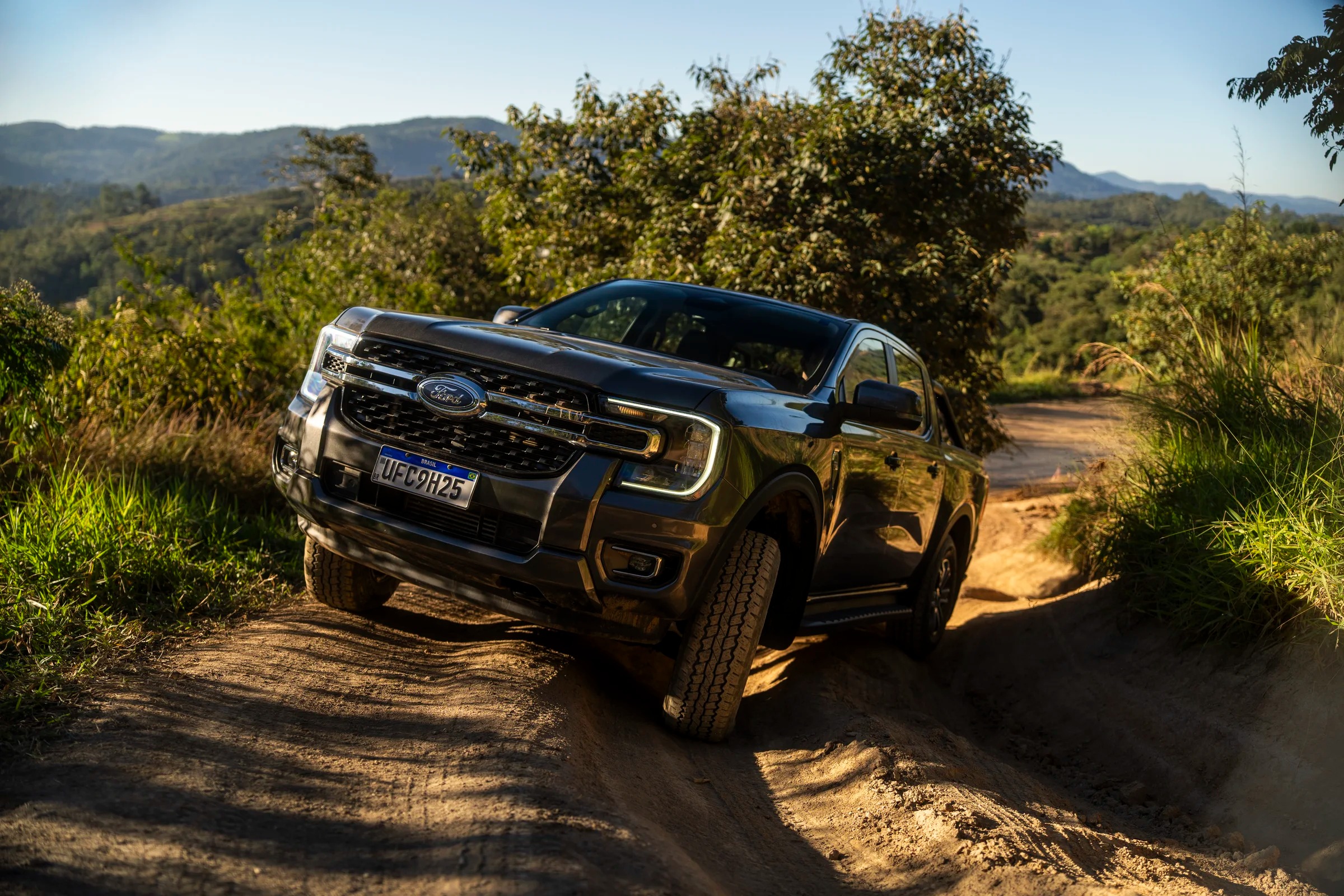 Motor V6 3.0 diesel da Ford Ranger, líder entre as picapes médias no Brasil